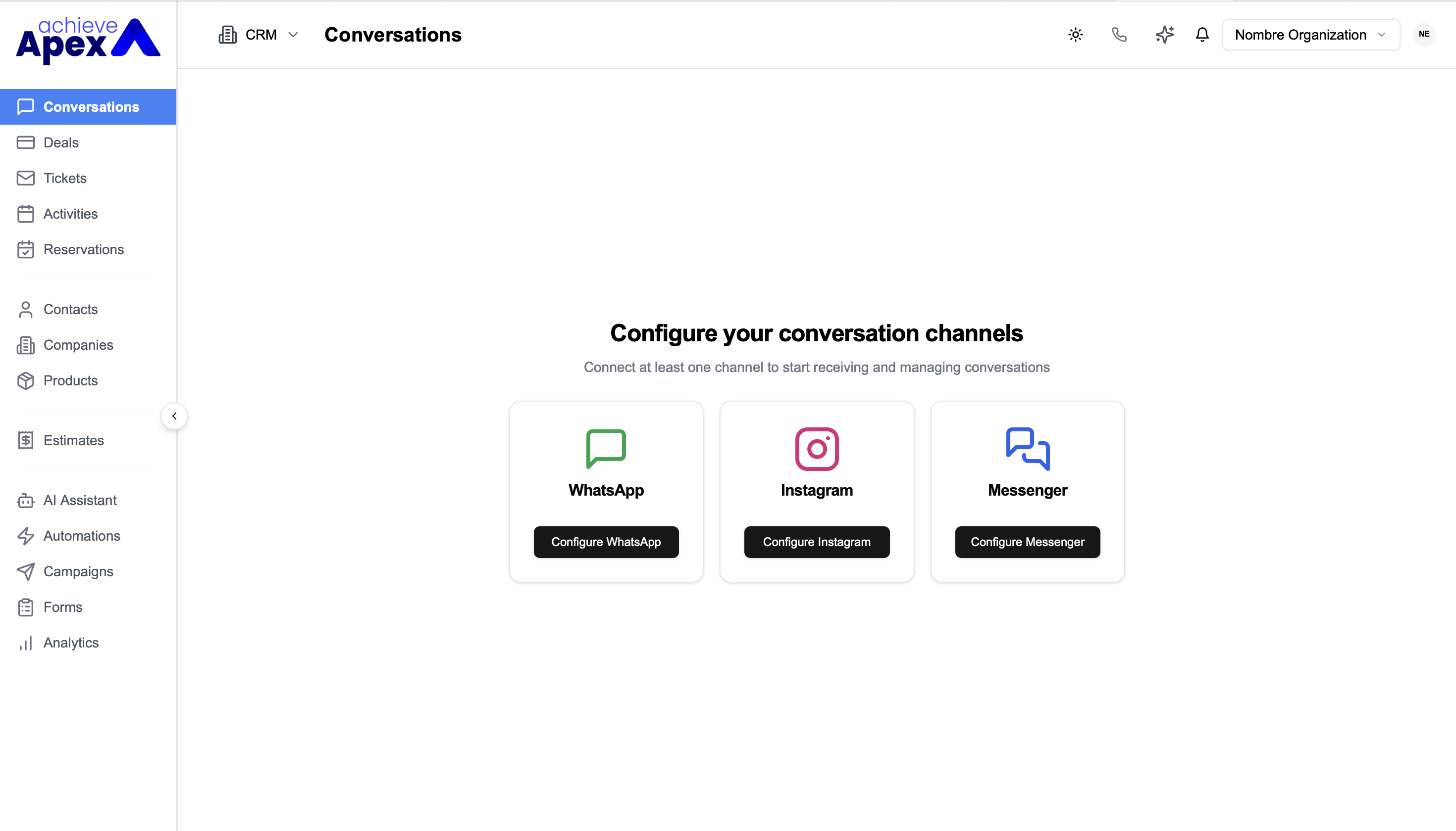 Canales de conversación